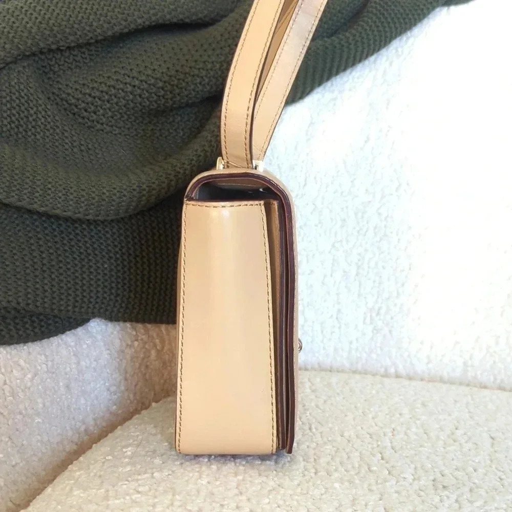 Kate Spade Beige Leather 2 Park Avenue Cheri Shoulder Bag - Picture 7 of 14